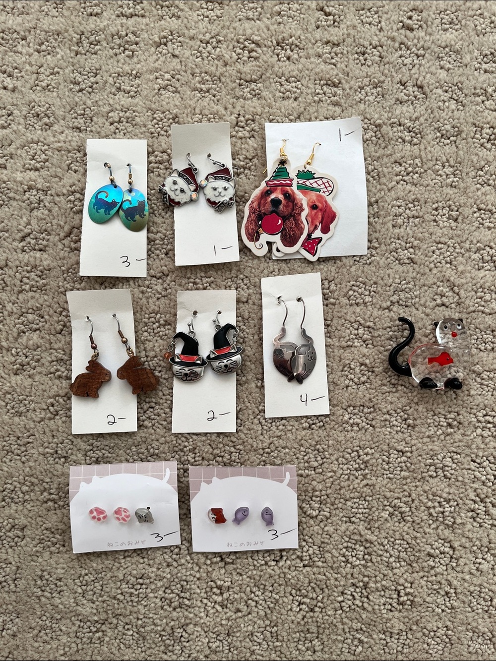 Fun earrings